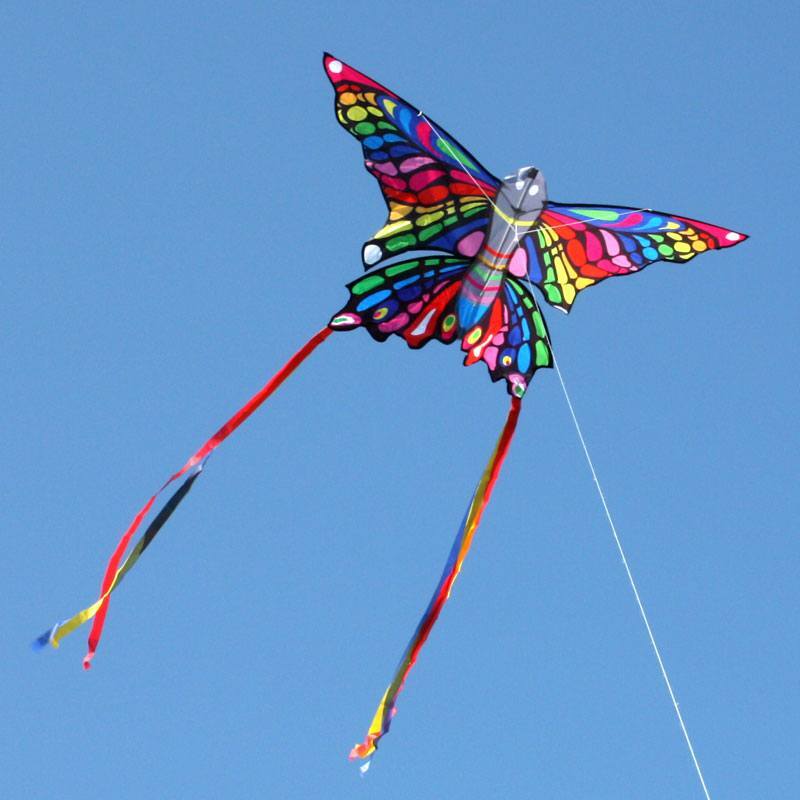Ocean Breeze Rainbow Butterfly single string Kite