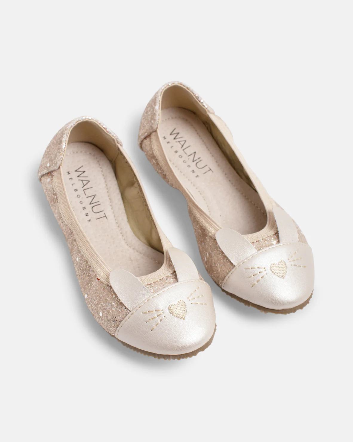 Walnut ballet online flats