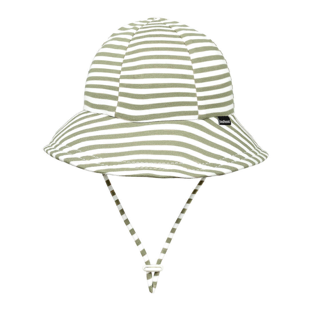 Bedheads Toddler Bucket Hat | Khaki Stripe