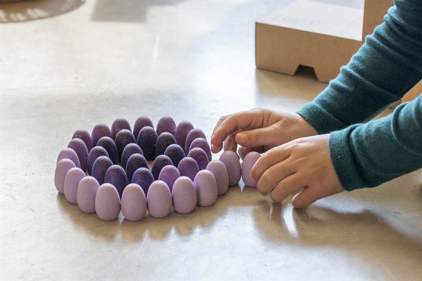 Grapat Purple Mandala Eggs