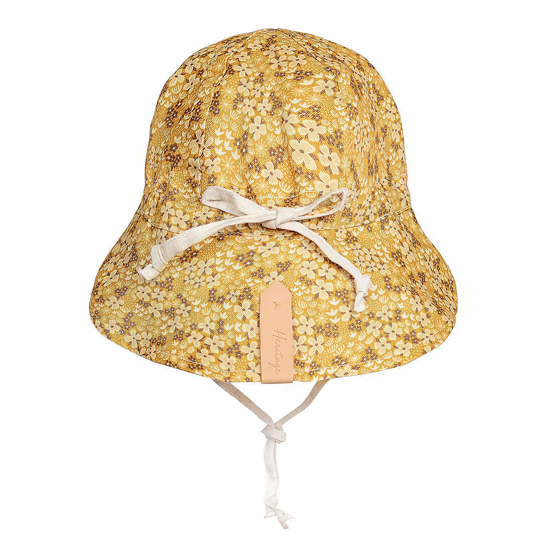 Bedheads Reversible Flap Sun Hat| Farah/Flax