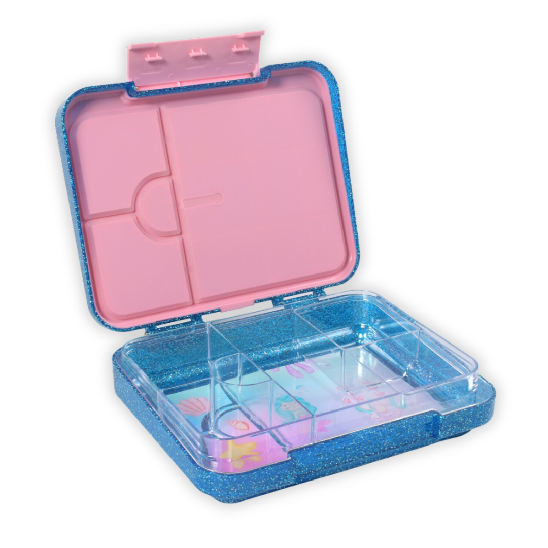 Bento Large Lunchbox | Sparkle Blue Mermaid
