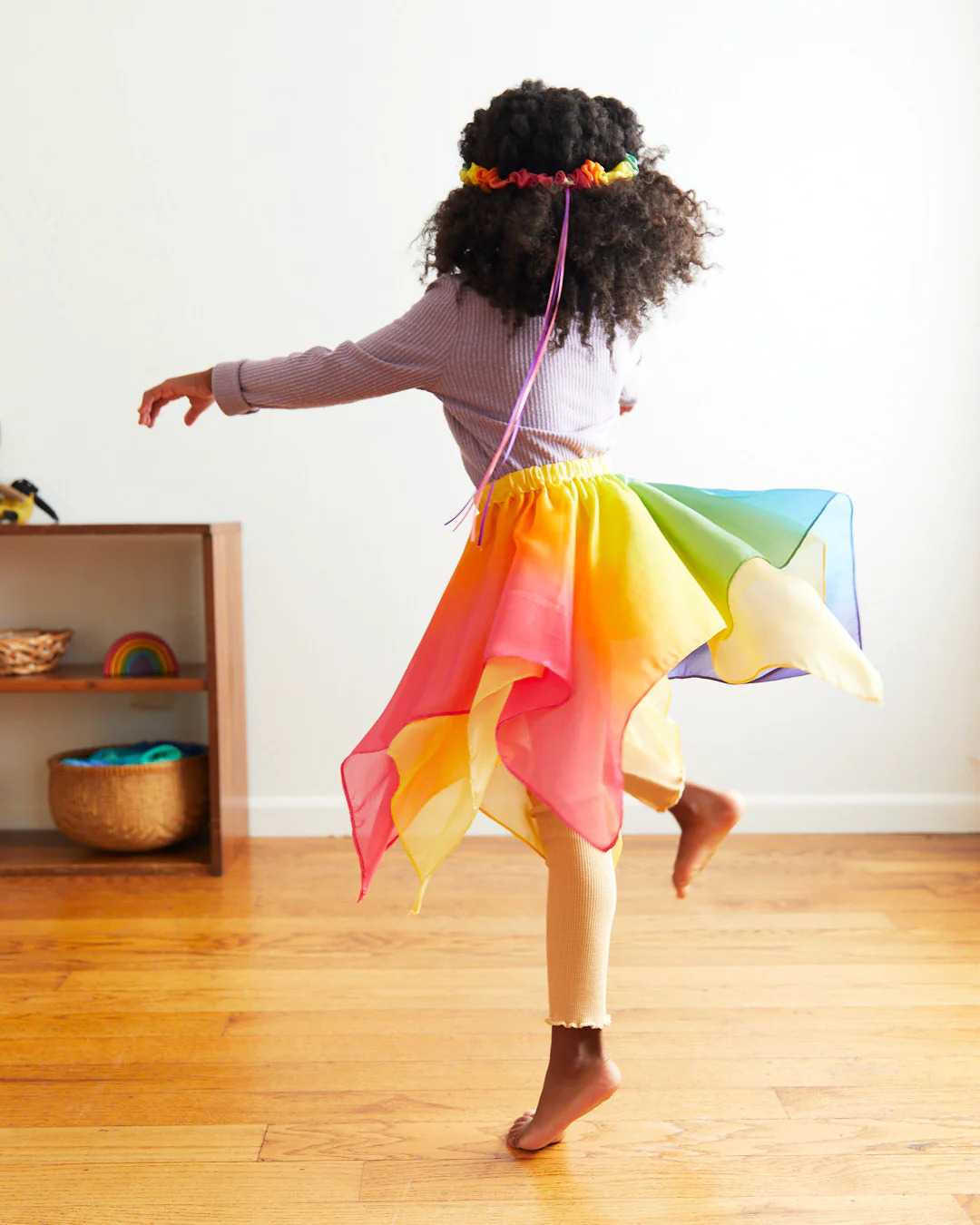 Sarah's Silks Fairy Skirt | Rainbow