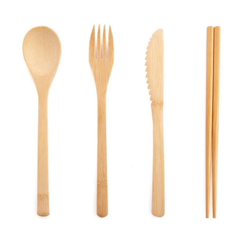 Australiana Eco-to-Go Bamboo Cutlery Set