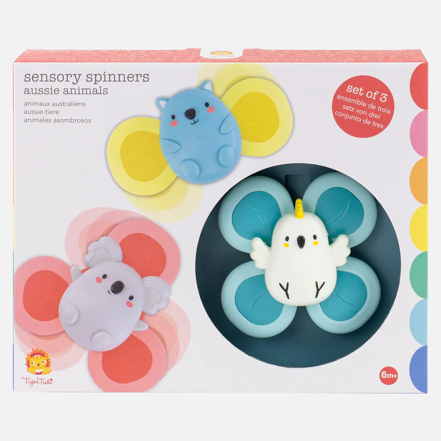Tiger Tribe Sensory Spinners | Aussie Animals