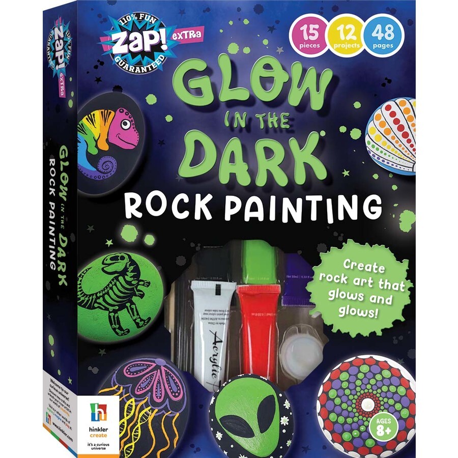 Zap Extra Glow In The dark Rocks