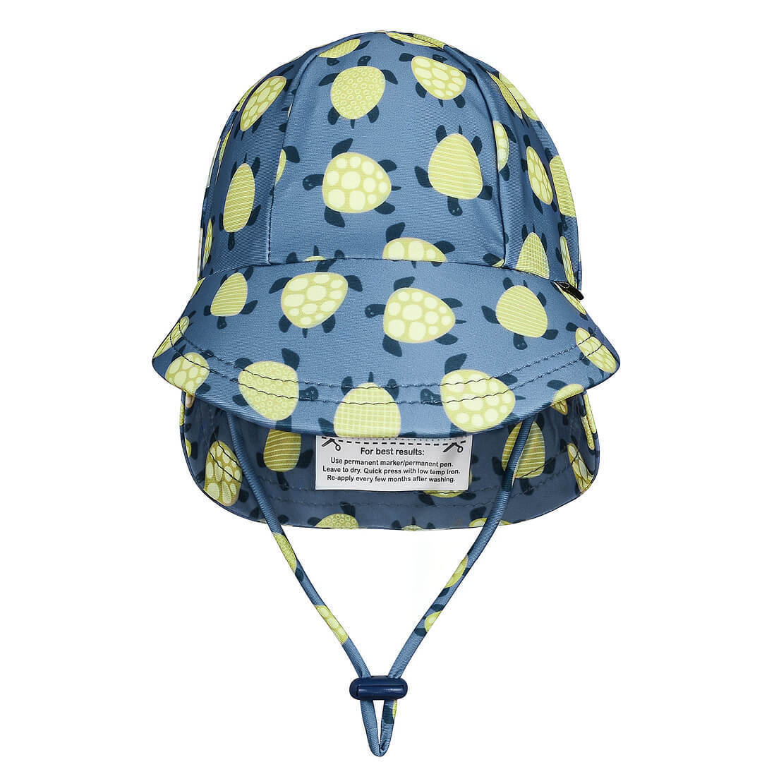 Bedheads Kids Beach Legionnaire Hat | Turtle