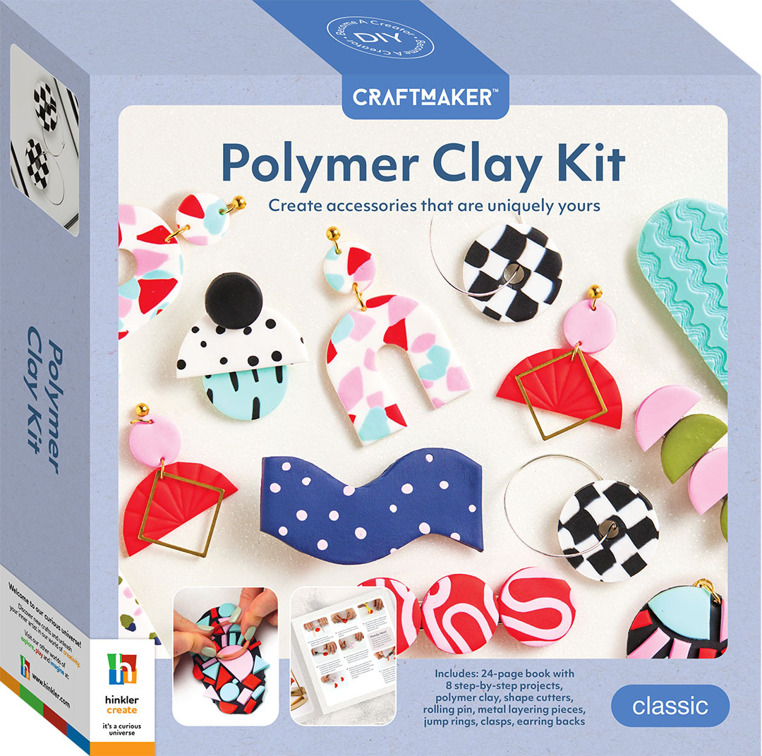 Craft Maker Polymeer Clay Jewellery Kit