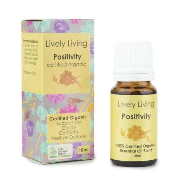 Lively Living Certified Organic Oil | Positivity