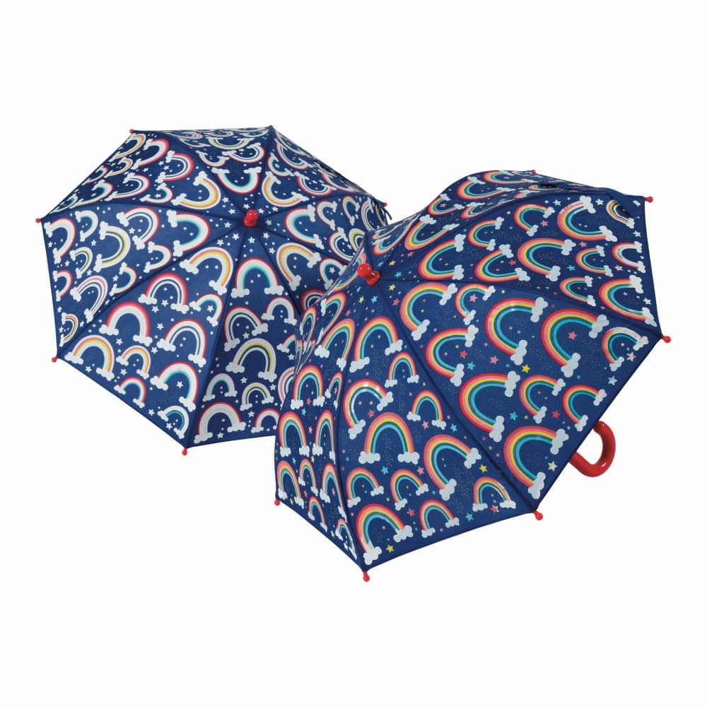 Floss & Rock Colour Changing Umbrella | Rainbow Repeat
