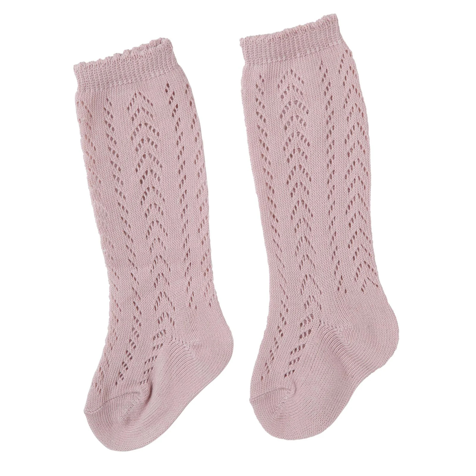 Designer Kidz Knee High Socks | Dusty Pink