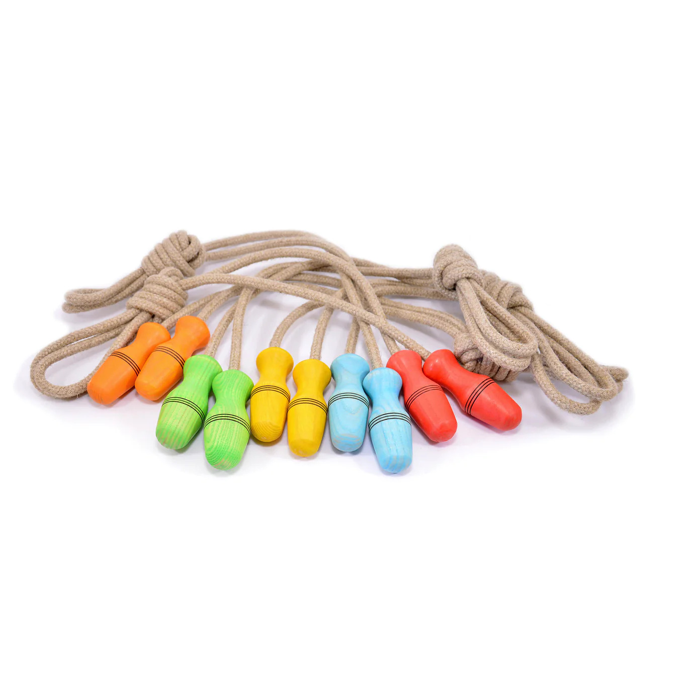 Mader Linen Skipping Rope | Green