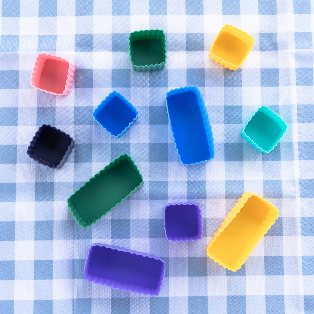 Little Lunch Box Co Bento Cups [Colour: Chrome]
