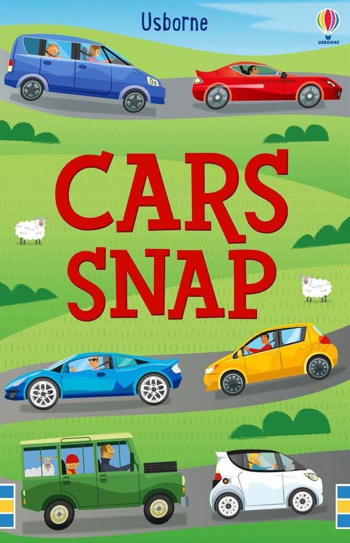 Usborne Cars Snap Cards