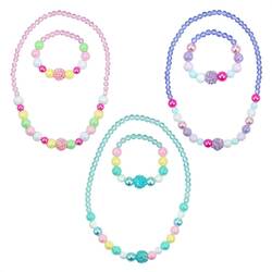 Pastel dream necklace and bracelet set