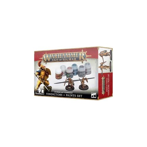 Warhammer Age of Sigmar Stormcast Eternals Paint Set 