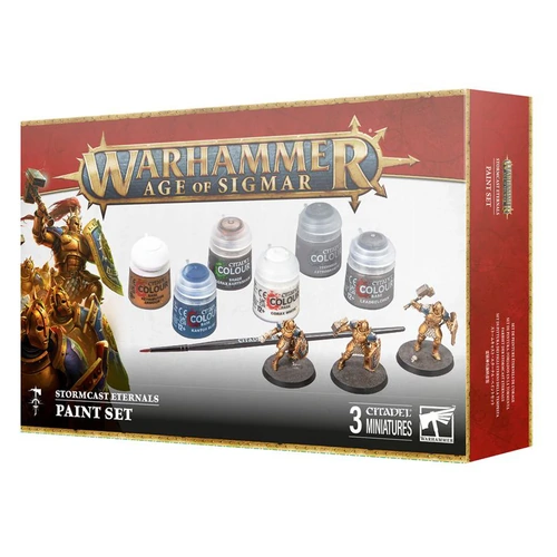 Warhammer Age of Sigmar Stormcast Eternals Paint Set 