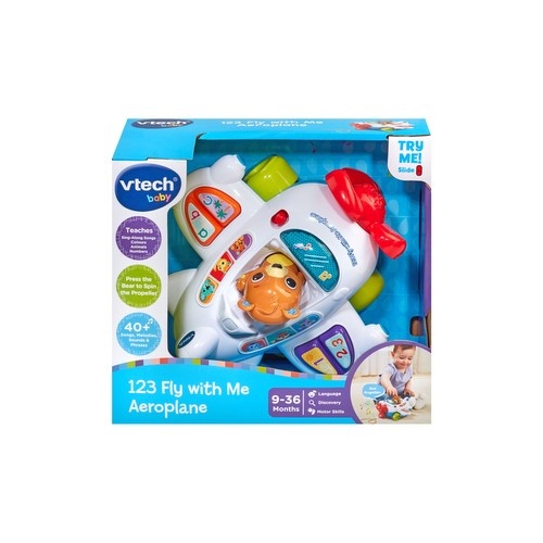Vtech 123 Fly With Me Aeroplane