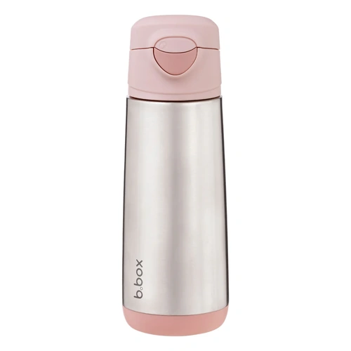 b.box Insulated Sport Spout Bottle 500ml | Blush Crush