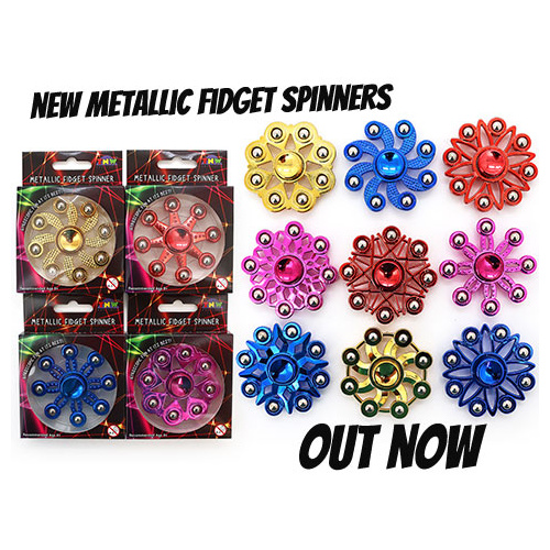 Metalic Fidget Spinner