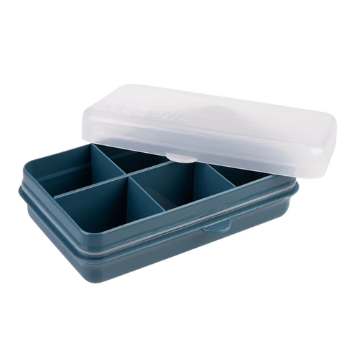Melii Mini Snackle Box 6 compartment | Blue