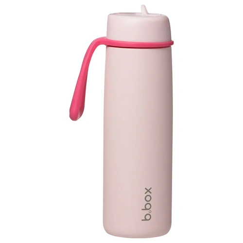 b.box 690mL Insulated Flip Top Bottle | Pink Paradise