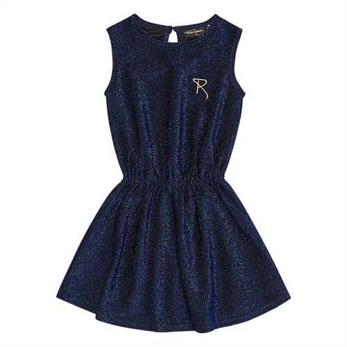 Blue Disco Sleevless Dress