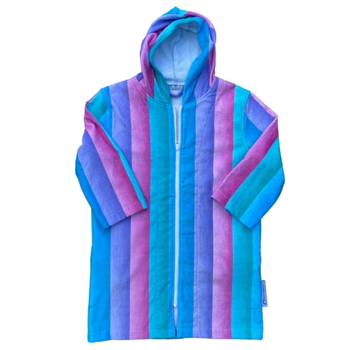 Back Beach Coral Fade Swim Gown