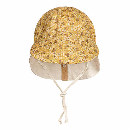 Bedheads Reversible Flap Sun Hat | Farah/Flax