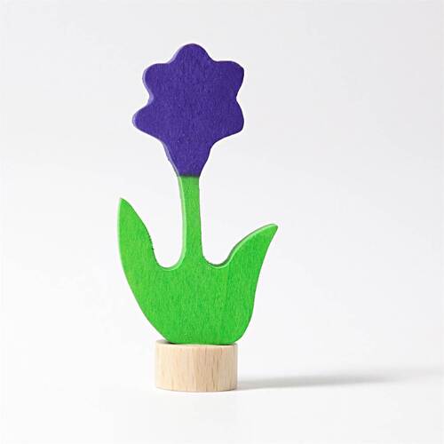 Grimm's Purple Flower Decoration