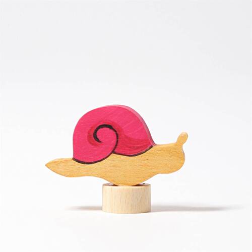 Grimm's Pink Snail Decoration