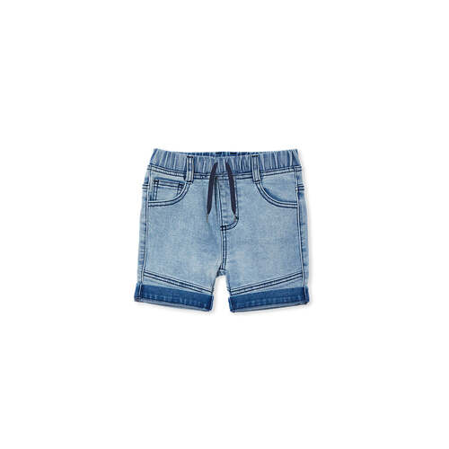 Milky Knit Denim Shorts | Size: 3 Years