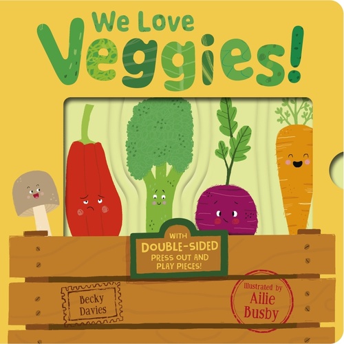 We Love Veggies Book