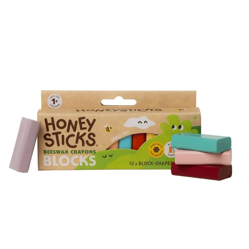 Honeysticks Beeswax Crayons | Blocks