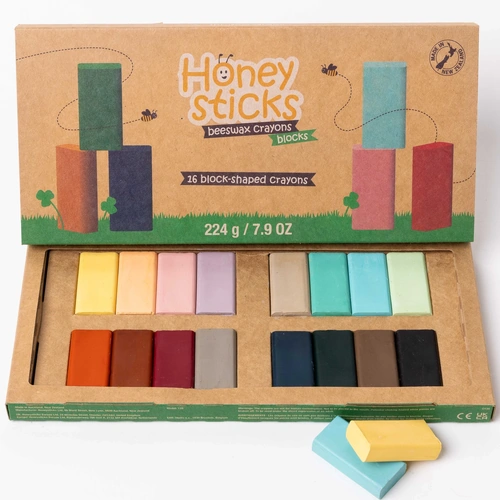 Honeysticks Beeswax Crayons | Blocks