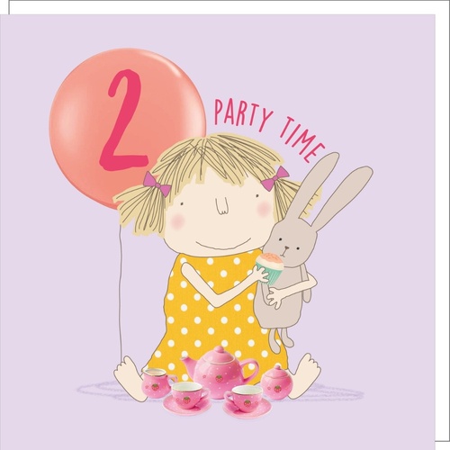 Party Time Card | Age 2 Card
