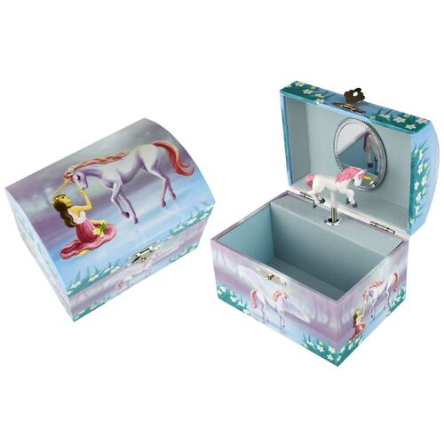 Sugarplum Unicorn Dome Musical Jewellery Box