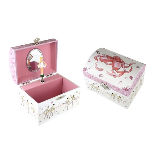 Juilliard Ballerina Dome Musical Jewellery Box