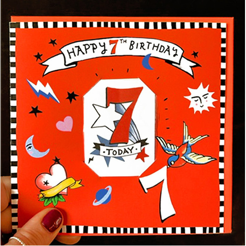 Happy 7th Birthday | Tattoo