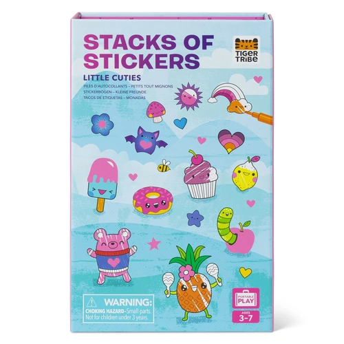 Tiger Tribe Stacks of Stickers | Little Cuties