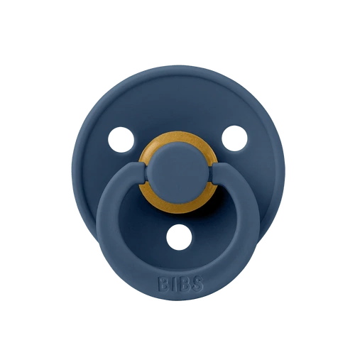 BIBS Dummies Round | Steel Blue - (2pk)