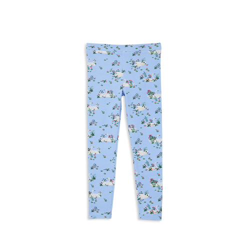 Milky Swans Legging | Size: 5 Years