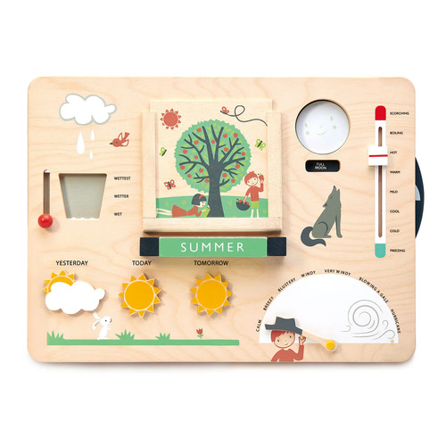 Tender Leaf Wooden Weather Station