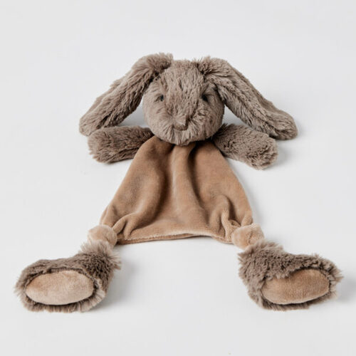 Jiggle & Giggle Bunny Comforter | Mocha