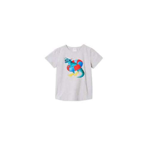 Milky Beach Dino Tee | Size: 6 Years
