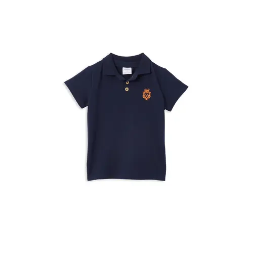 Milky Indigo Lion Polo