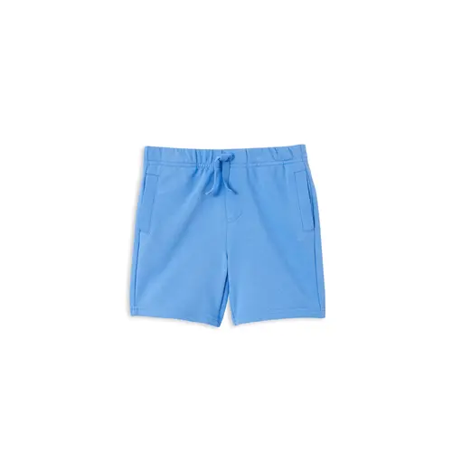 Milky Sky Blue Fleece Shorts