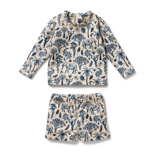 Jungle Rashie Swim Set | Size 2 Yrs
