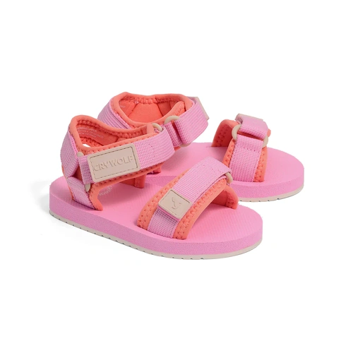 Crywolf Beach Sandal | Candy Pink
