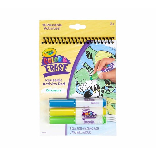 Crayola Reusable Acitvity Pad | Dinosaur